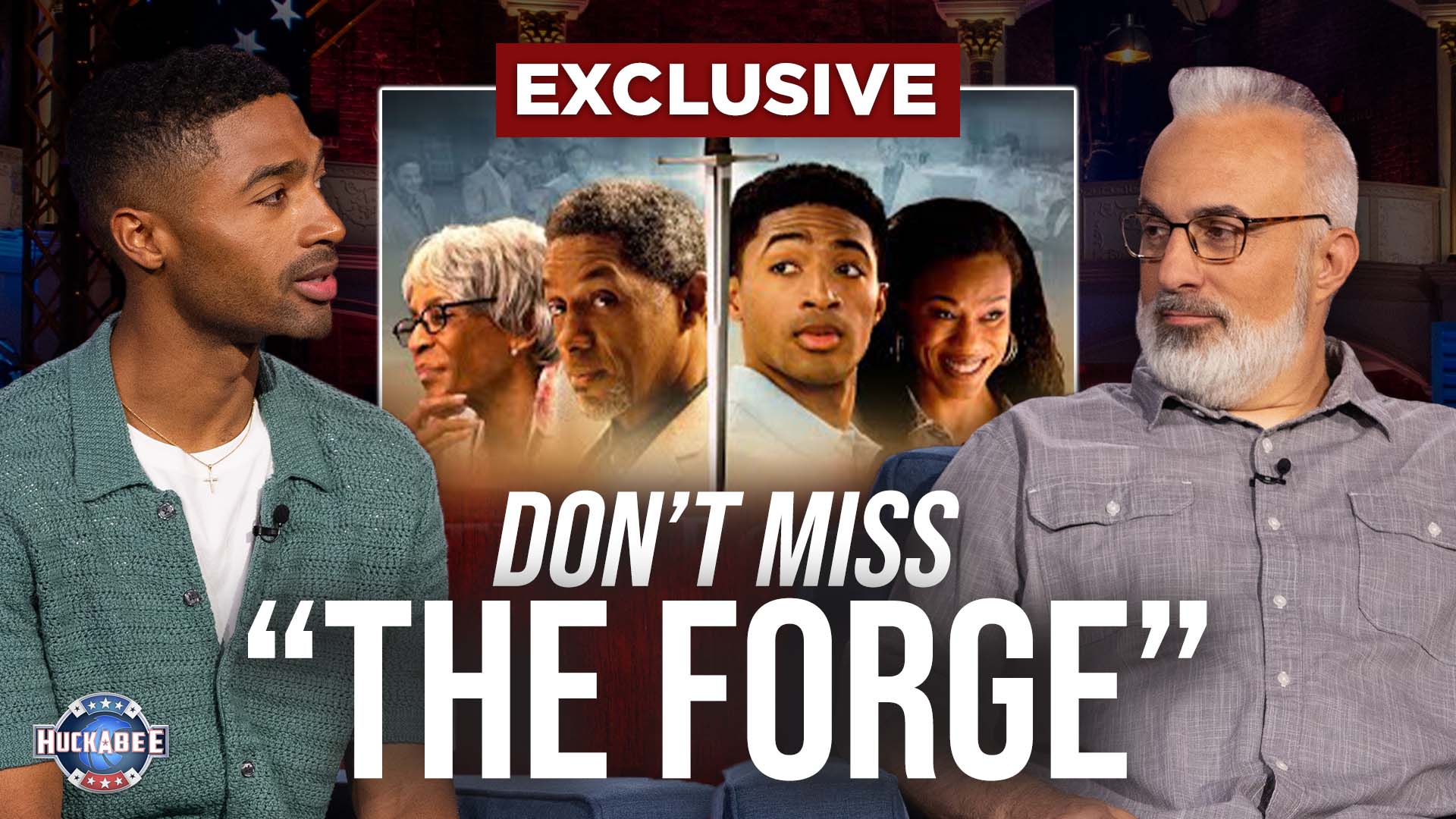 Stephen Kendrick & Aspen Kennedy Premiering "THE FORGE" | Huckabee's Jukebox