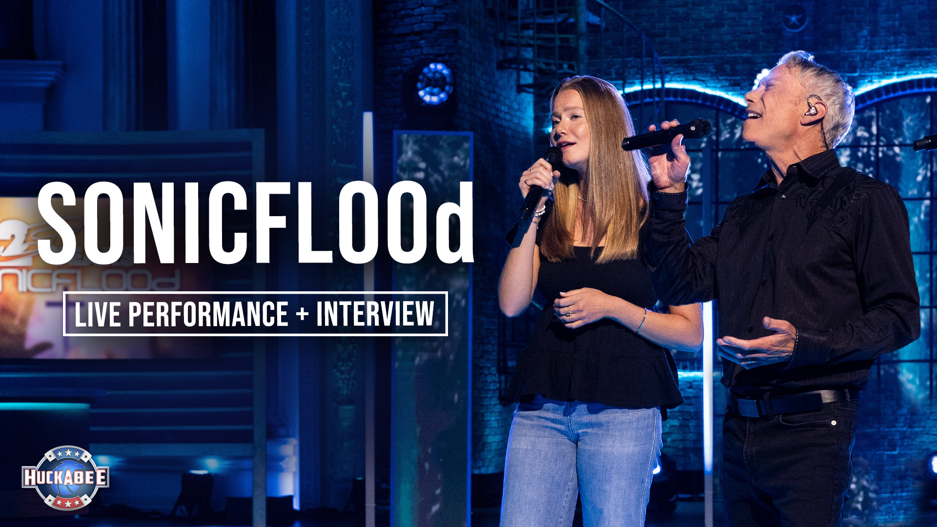 SONICFLOOd Shares Origins of ICONIC Worship Band | Huckabee's Jukebo