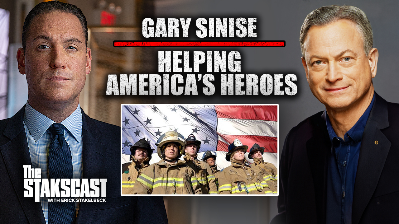 Hollywood Icon Gary Sinise: Standing with America’s Soldiers and First Responder | The Stakscast