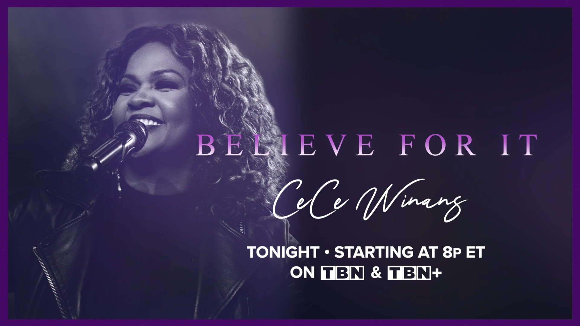 Believe For It Cece Winans (Tonight Trailer)